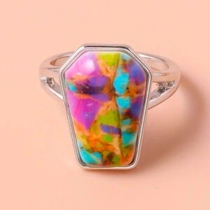Colorful Emperor Stone Ring